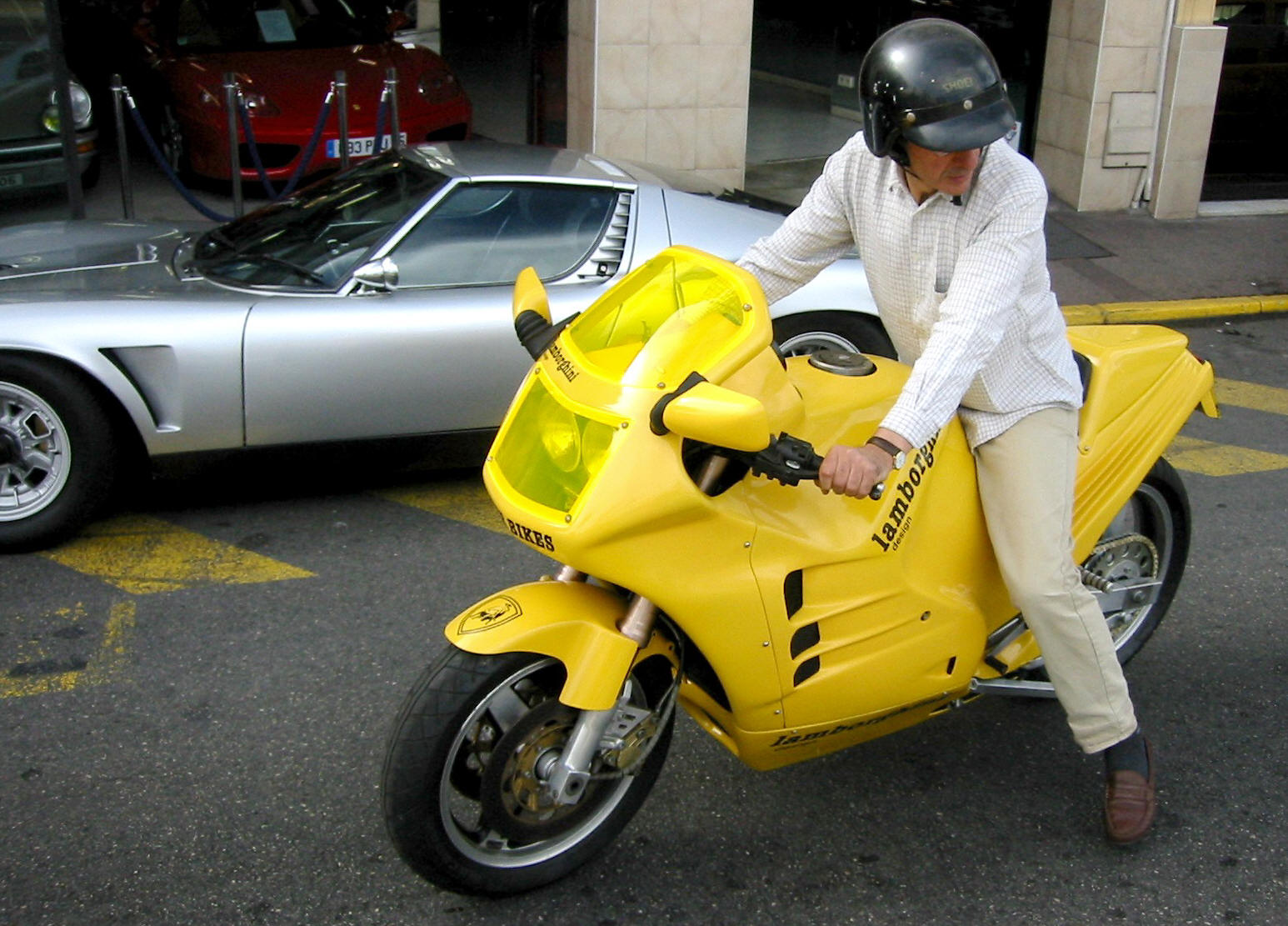 Lamborghini Motorcycle By Boxer Bikes And Claude Fior At Autodrome Paris